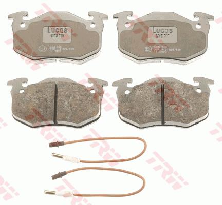 Klocki hamulcowe TRW GDB308