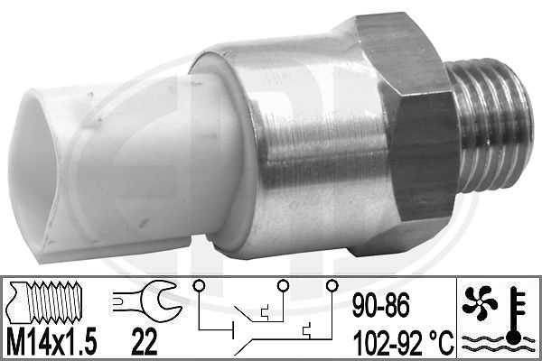Włącznik wentylatora ERA 330836