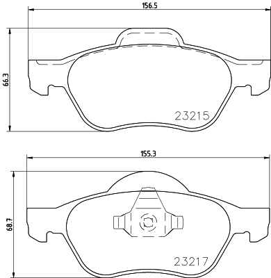 Klocki hamulcowe HELLA 8DB 355 009-091