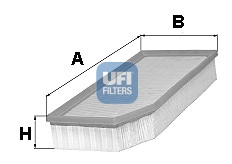 Filtr powietrza UFI 30.778.00