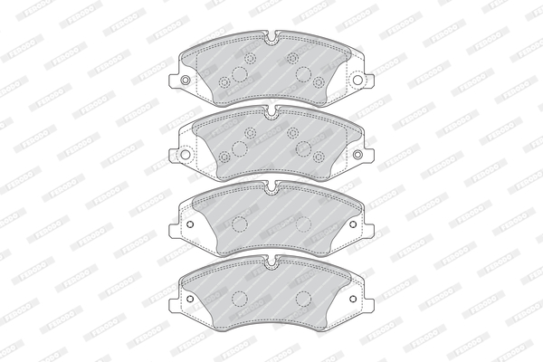 Klocki hamulcowe FERODO FDB4455