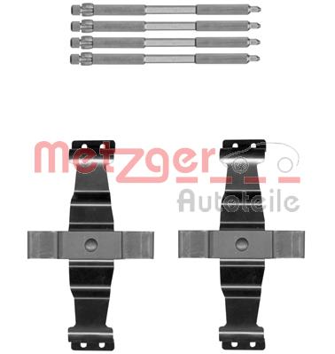 Zestaw akcesoriów montażowych  klocków hamulcowych METZGER 109-1886