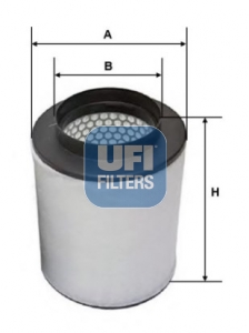 Filtr powietrza UFI 27.B54.00