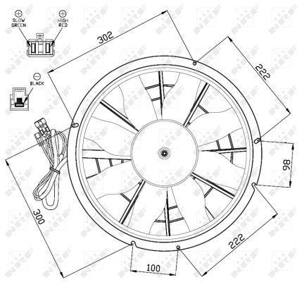 Wentylator NRF 47470