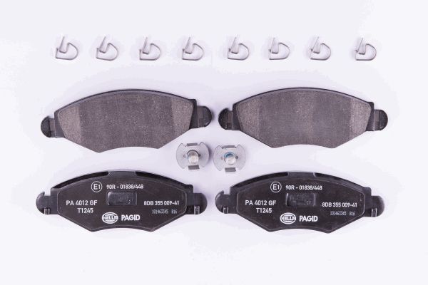 Klocki hamulcowe HELLA 8DB 355 009-411