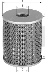 Filtr oleju MANN-FILTER H 932/2