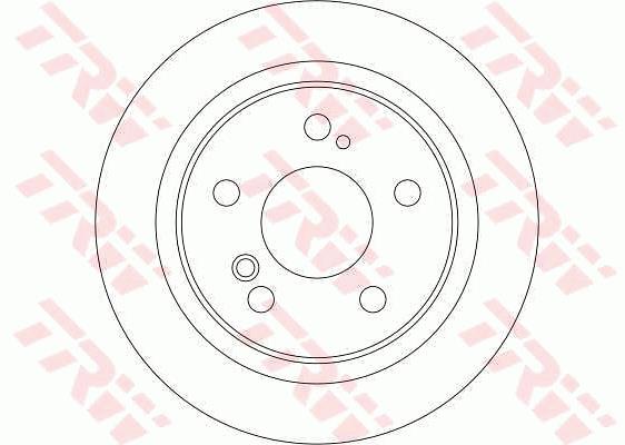 Tarcza hamulcowa TRW DF4355
