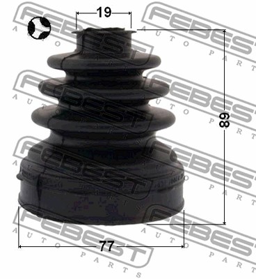 Osłona przegubu FEBEST 2115-CB4T