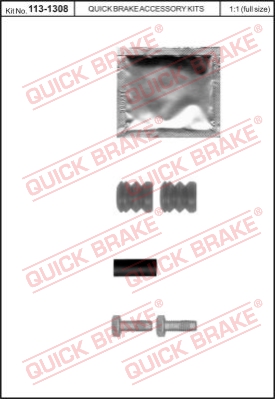 Zestaw naprawczy zacisk hamulcowy QUICK BRAKE 113-1308