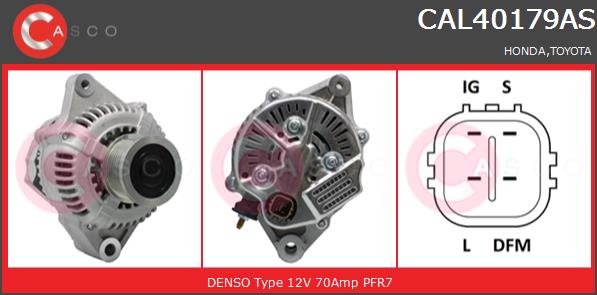 Alternator CASCO CAL40179AS