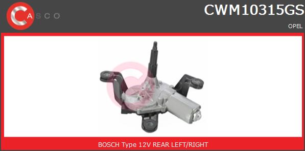 Silnik wycieraczek CASCO CWM10315GS
