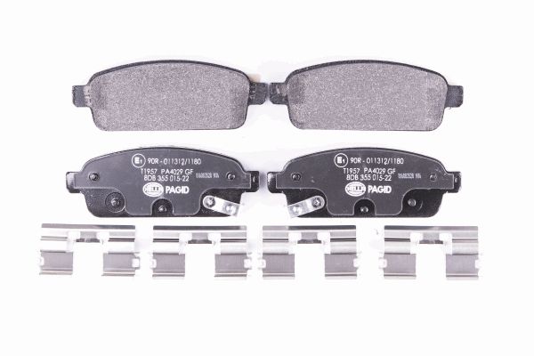 Klocki hamulcowe HELLA 8DB 355 015-221
