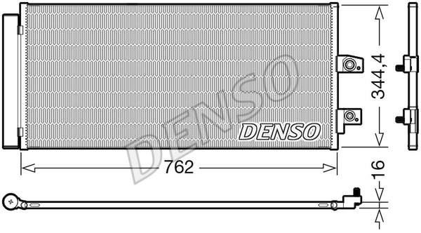 Skraplacz klimatyzacji DENSO DCN33016