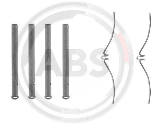Zestaw akcesoriów montażowych  klocków hamulcowych A.B.S. 1061Q