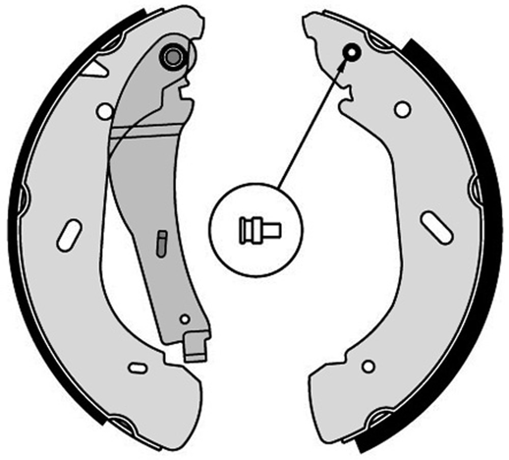 Szczęki hamulcowe BREMBO S 56 513