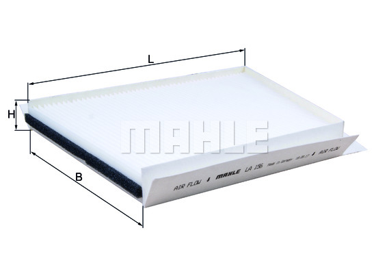 Filtr kabinowy KNECHT LA 156