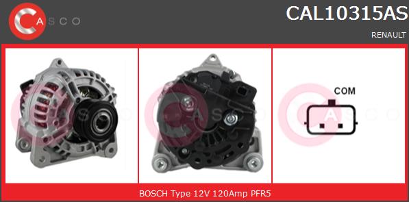 Alternator CASCO CAL10315AS