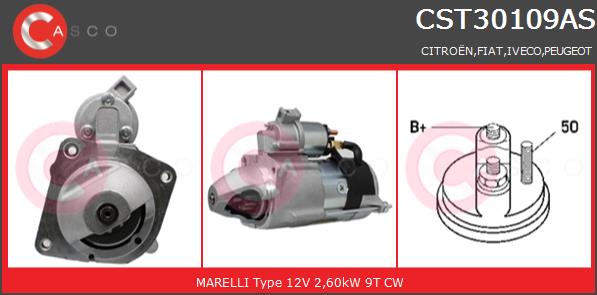 Rozrusznik CASCO CST30109AS