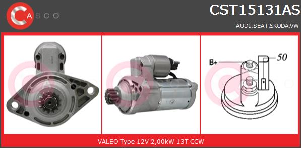 Rozrusznik CASCO CST15131AS