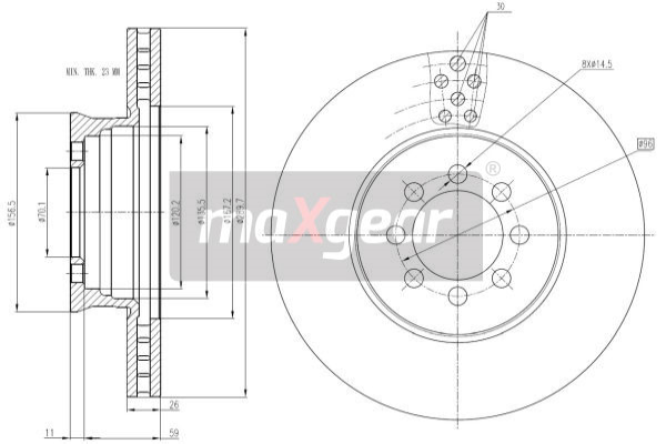Klocki hamulcowe MAXGEAR 19-3148