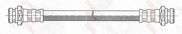Przewód hamulcowy elastyczny TRW PHA438
