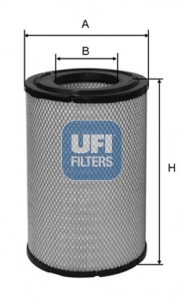 Filtr powietrza UFI 27.550.00