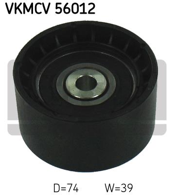Rolka prowadząca paska osprzętu SKF VKMCV 56012