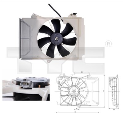 Wentylator TYC 836-0011