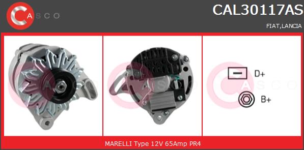 Alternator CASCO CAL30117AS