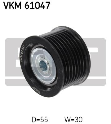 Rolka prowadząca paska osprzętu SKF VKM 61047