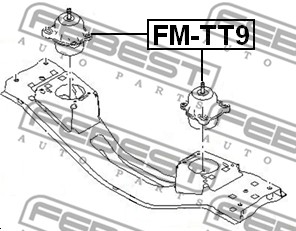 Poduszka silnika FEBEST FM-TT9