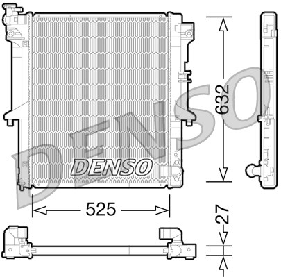 Chłodnica DENSO DRM45034