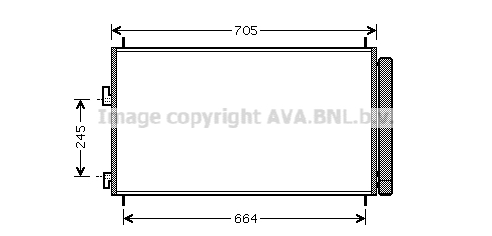 Skraplacz klimatyzacji AVA QUALITY COOLING TO5410D