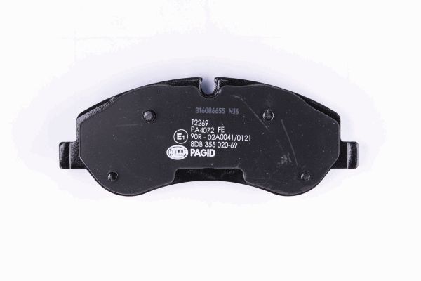 Klocki hamulcowe HELLA 8DB 355 020-691
