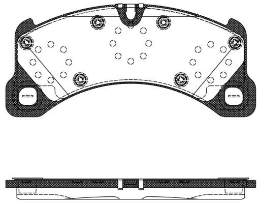 Klocki hamulcowe REMSA 1345.50