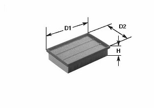 Filtr powietrza CLEAN FILTERS MA1127