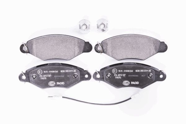 Klocki hamulcowe HELLA PAGID 8DB 355 019-301