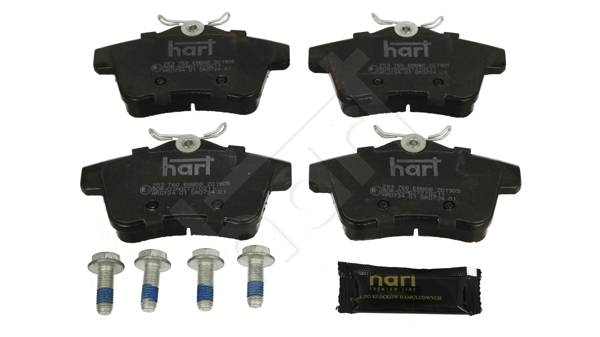 Klocki hamulcowe HART 253 760