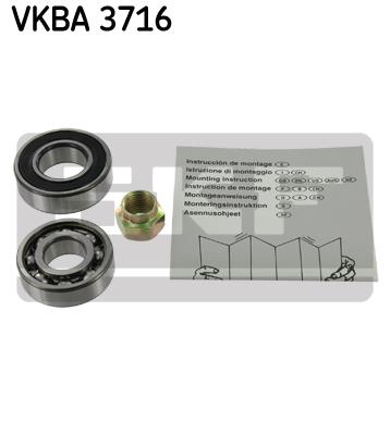 Zestaw łożysk koła SKF VKBA 3716