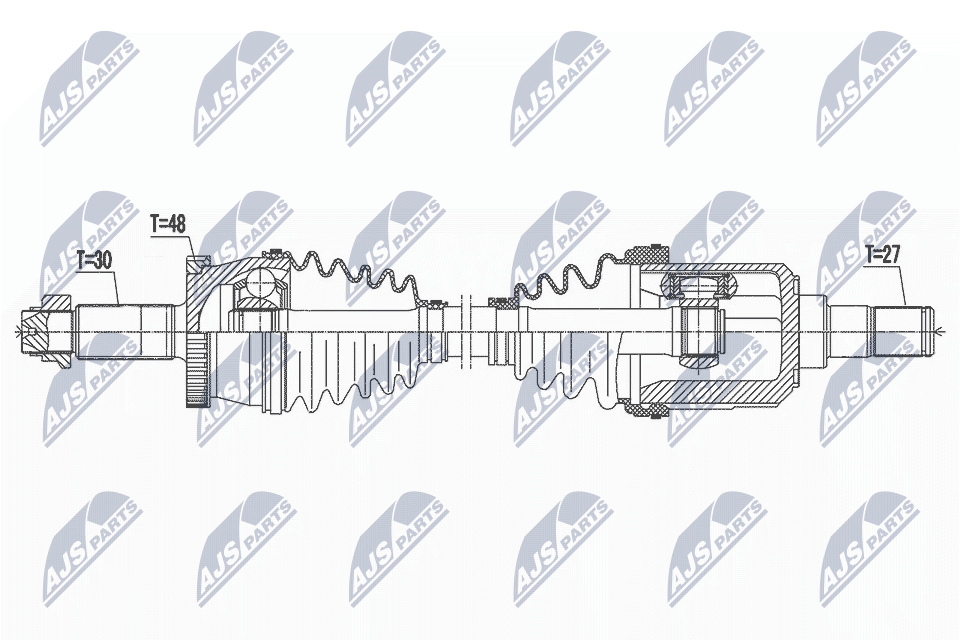 Wał napędowy NTY NPW-KA-400