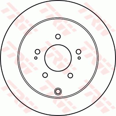 Tarcza hamulcowa TRW DF4963