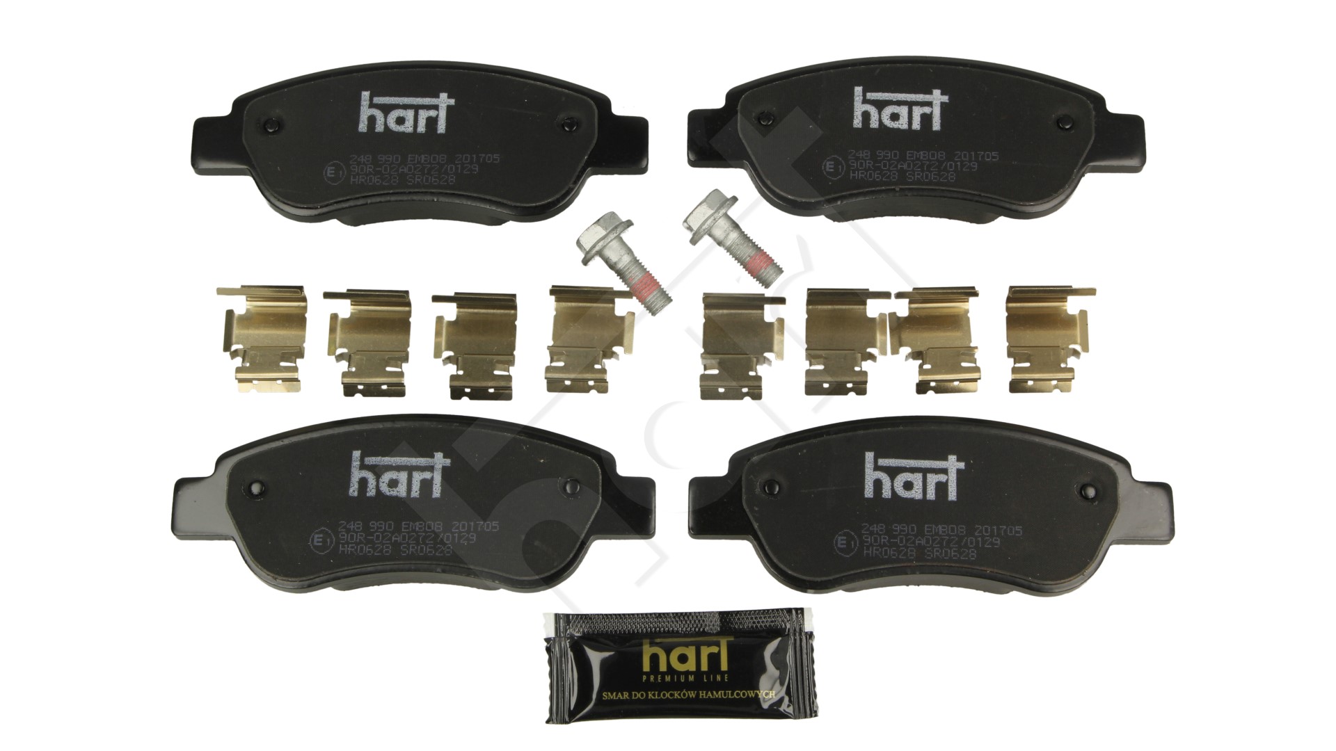 Klocki hamulcowe HART 248 990