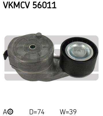 Rolka napinacza paska osprzętu SKF VKMCV 56011