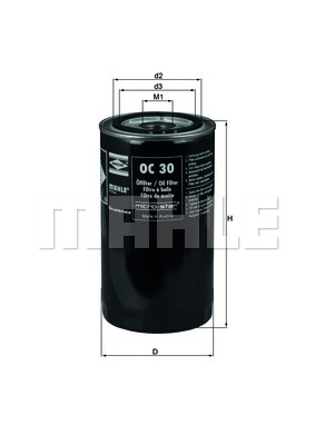 Filtr oleju KNECHT OC 30