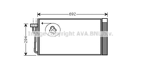 Skraplacz klimatyzacji AVA QUALITY COOLING BWA5273D