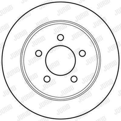Tarcza hamulcowa JURID 562646JC
