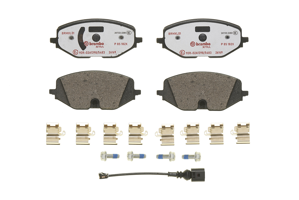 Klocki hamulcowe BREMBO P 85 182X