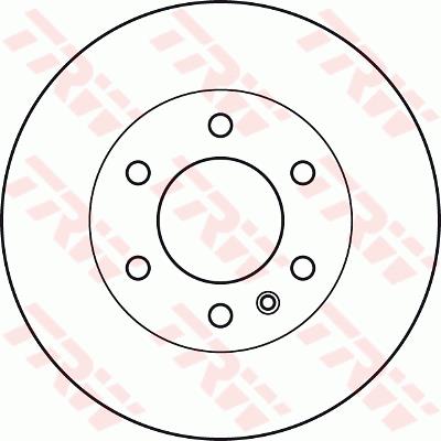 Tarcza hamulcowa TRW DF4822S