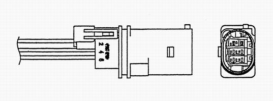 Sonda lambda NGK 92043