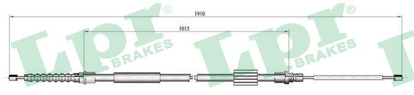 Linka hamulca ręcznego LPR C0696B